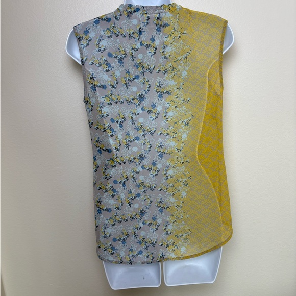 Cabi 50/50 Sheer Button Up Blouse Style #5221 - Picture 2 of 5